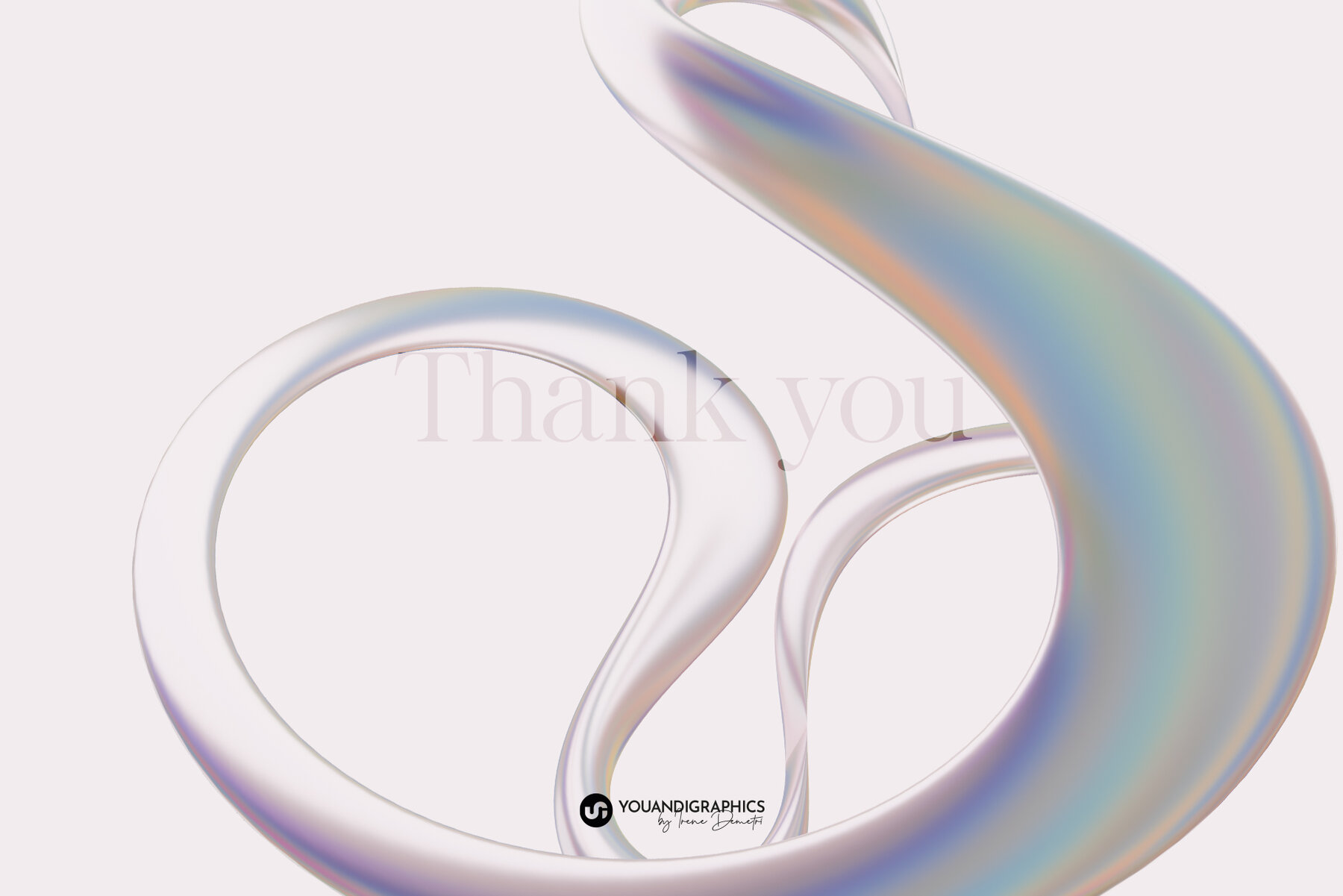 Iridescent Abstract Liquid Shapes 9