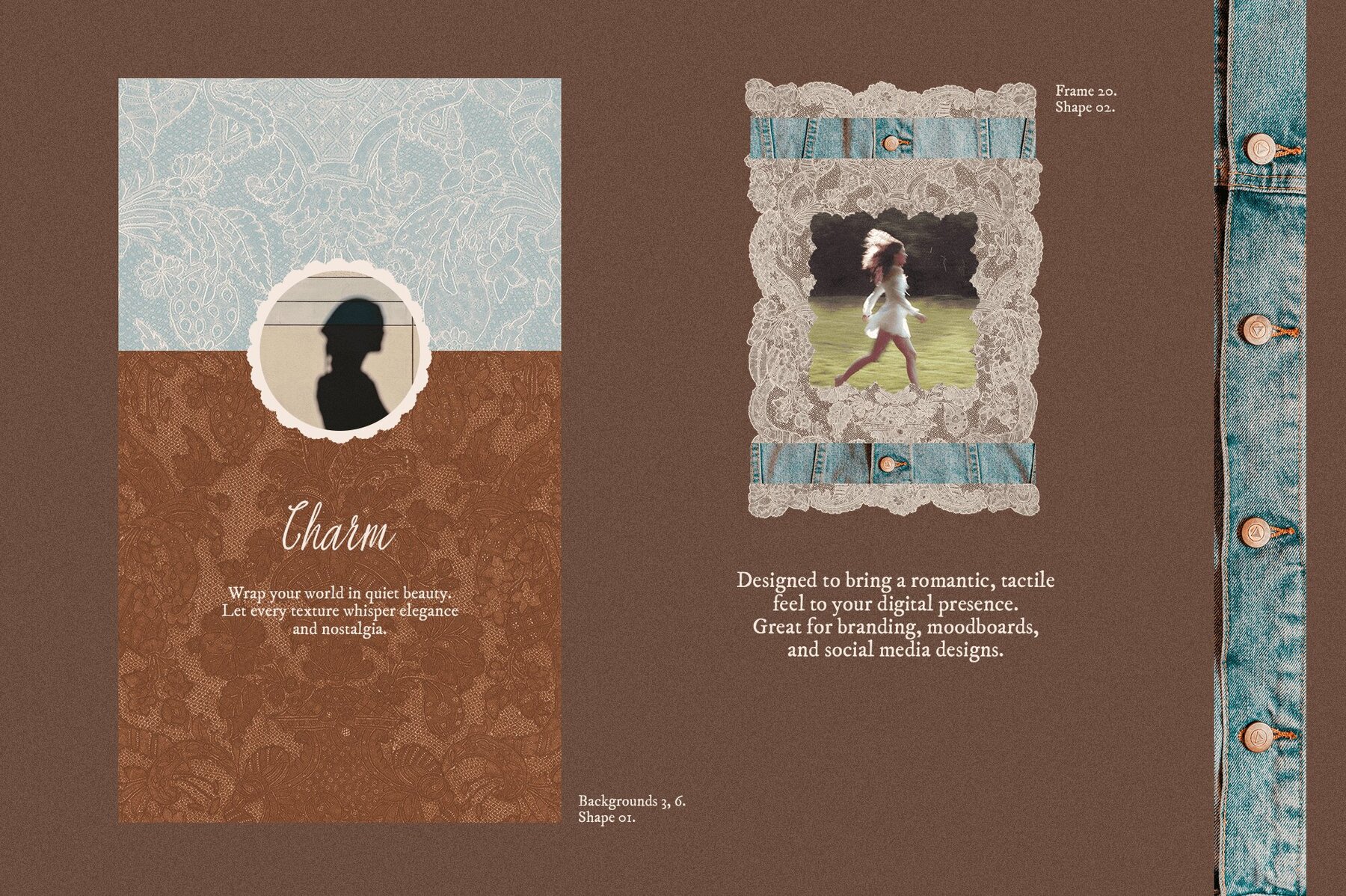 Charm Denim   Lace     Textures Collection 4