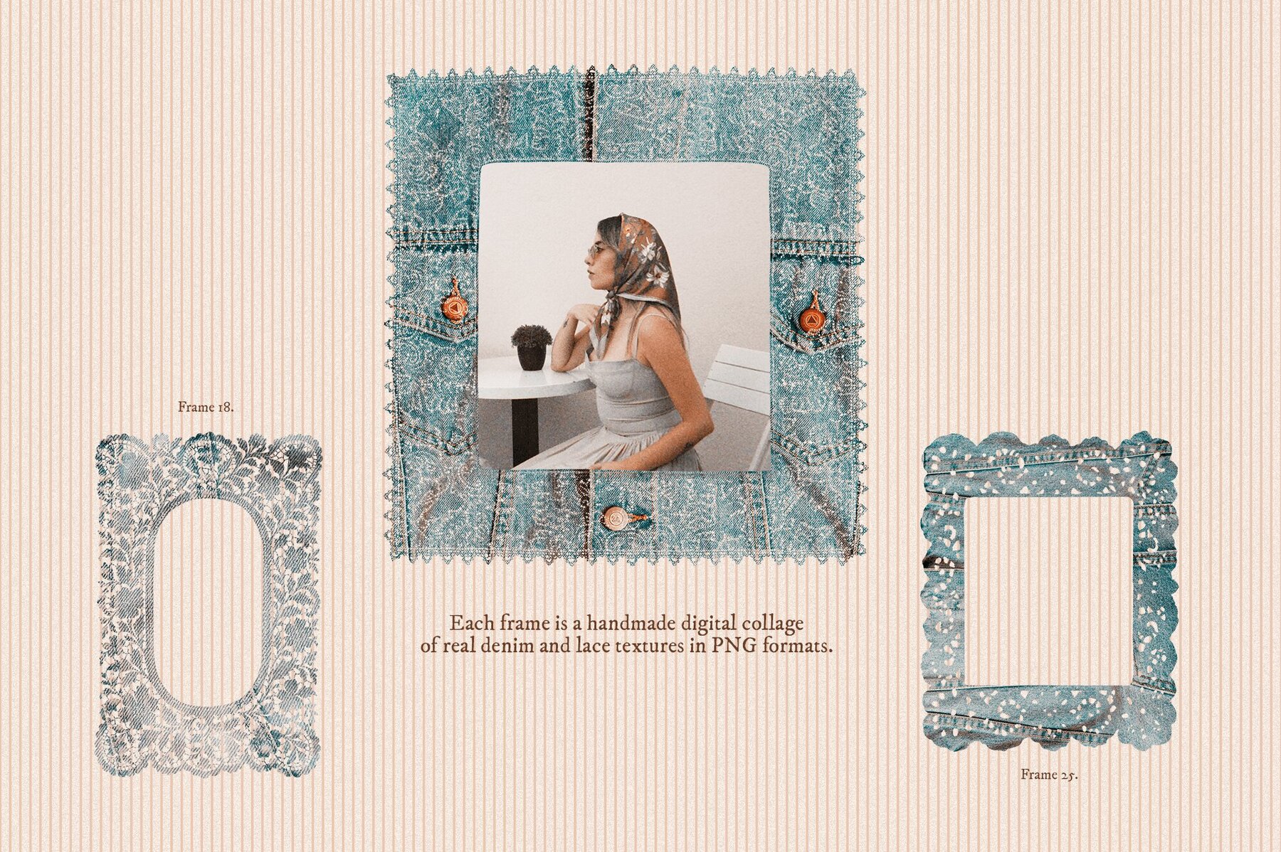 Charm Denim   Lace     Textures Collection 8