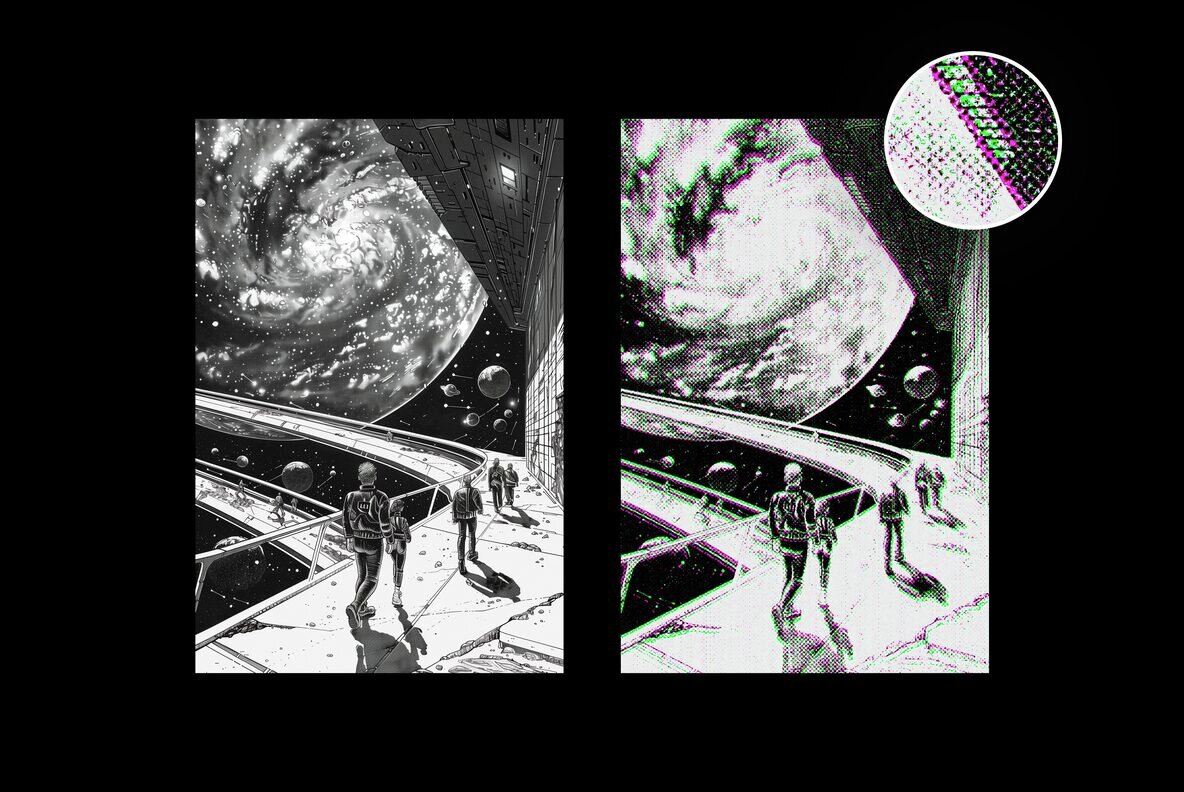 Old Misprint Design Effect 4