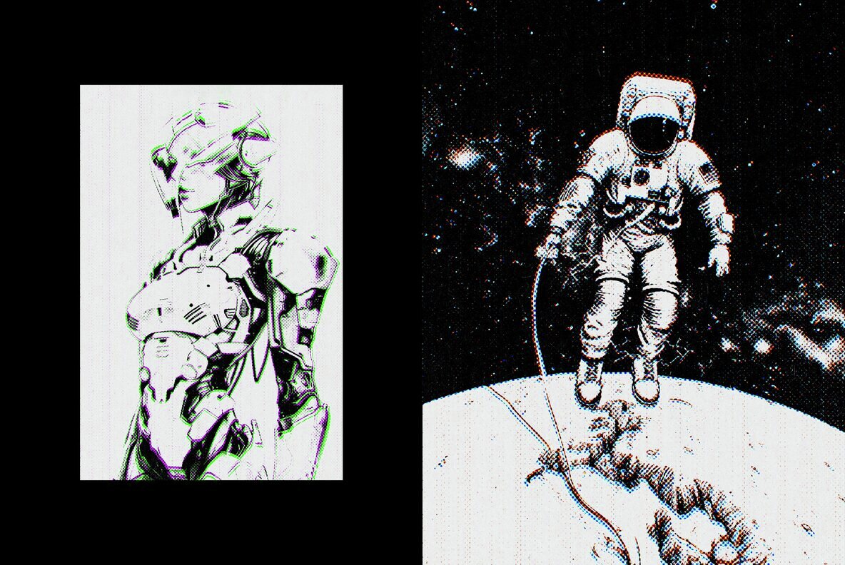 Old Misprint Design Effect 6