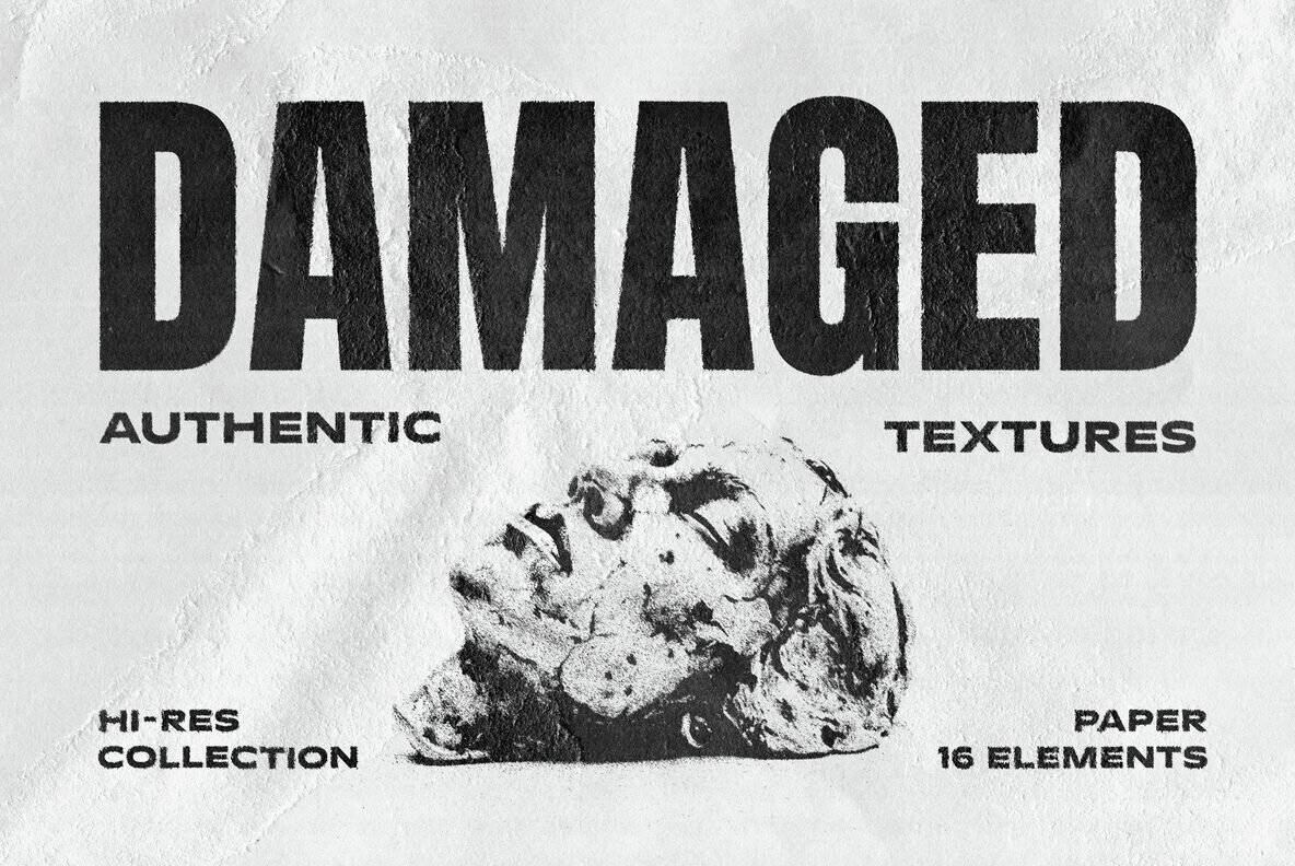 Damaged Paper Collection 1