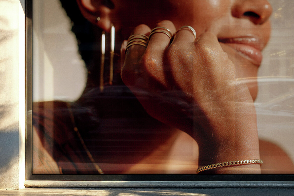 Window Sticker Mockup 2