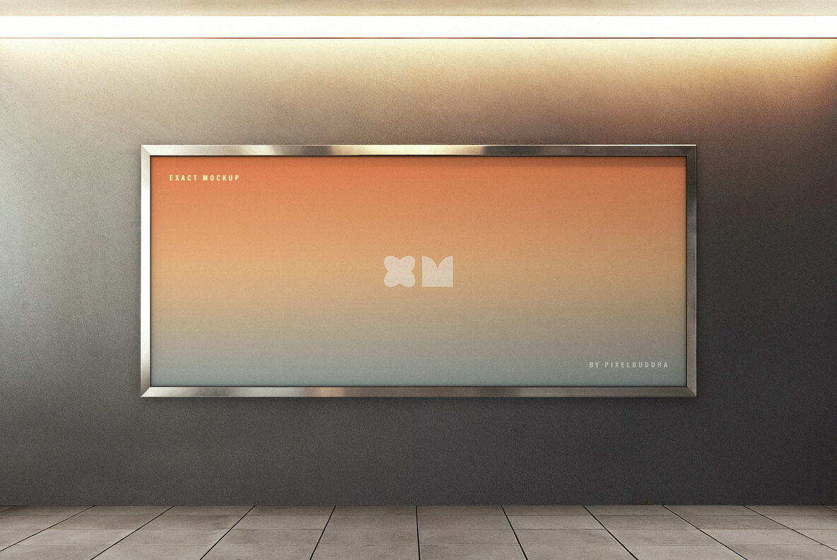 Minimalist Billboard Mockup 2