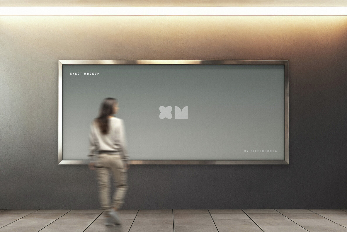 Minimalist Billboard Mockup 4