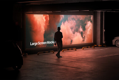 Large Screen Mockup