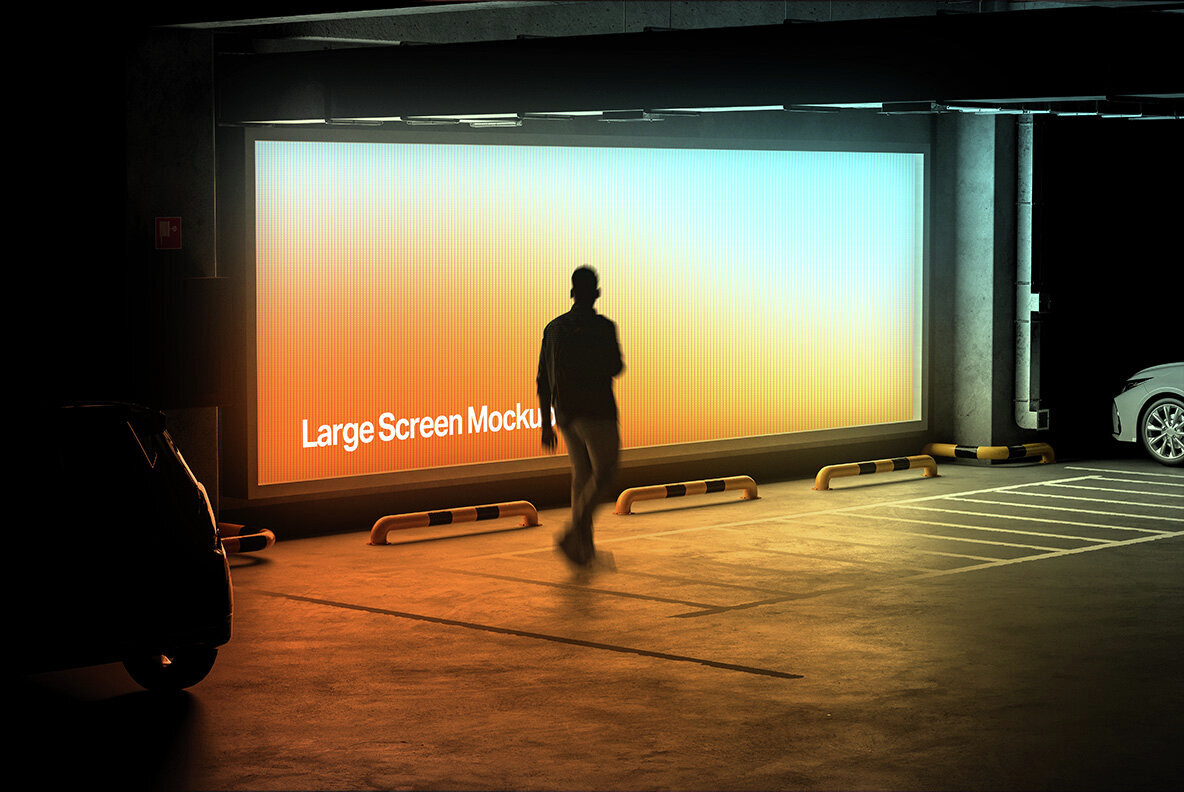 Large Screen Mockup 3