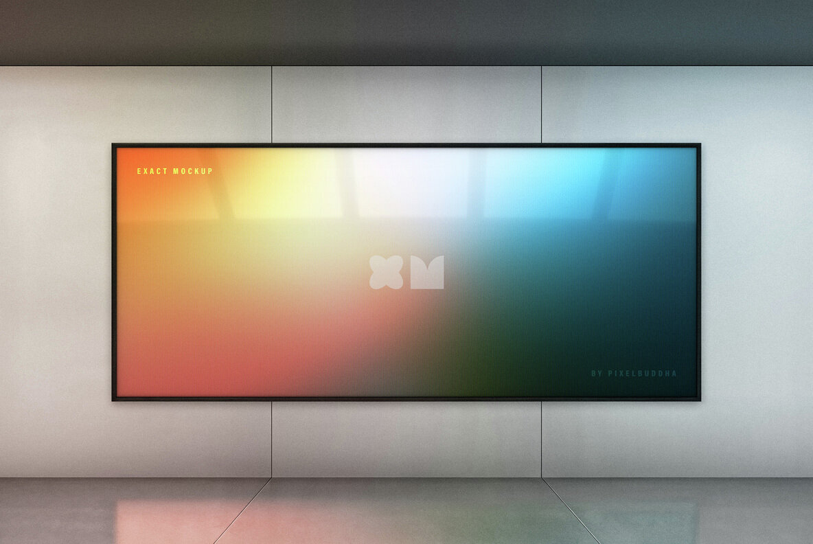 Minimal Screen Mockup 1