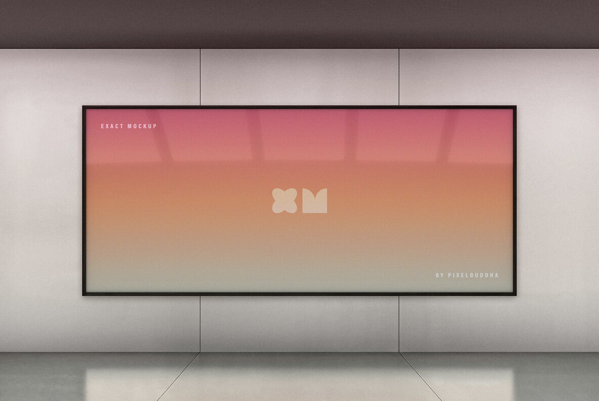 Minimal Screen Mockup 2