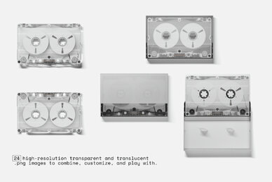 Technicassette Mockup Set