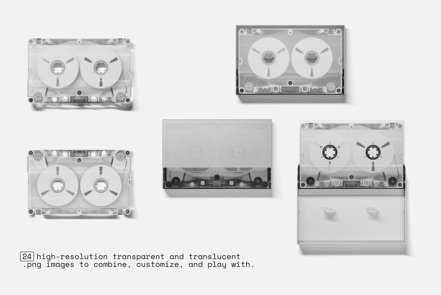 Technicassette Mockup Set 1