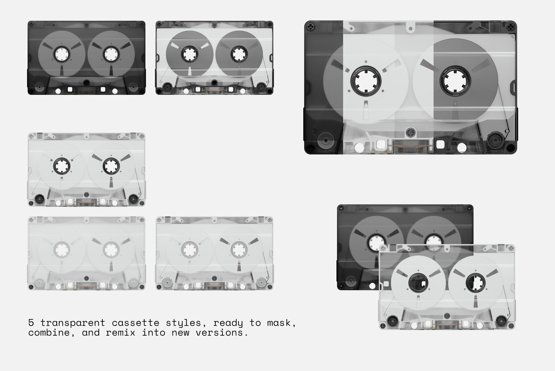 Technicassette Mockup Set 3
