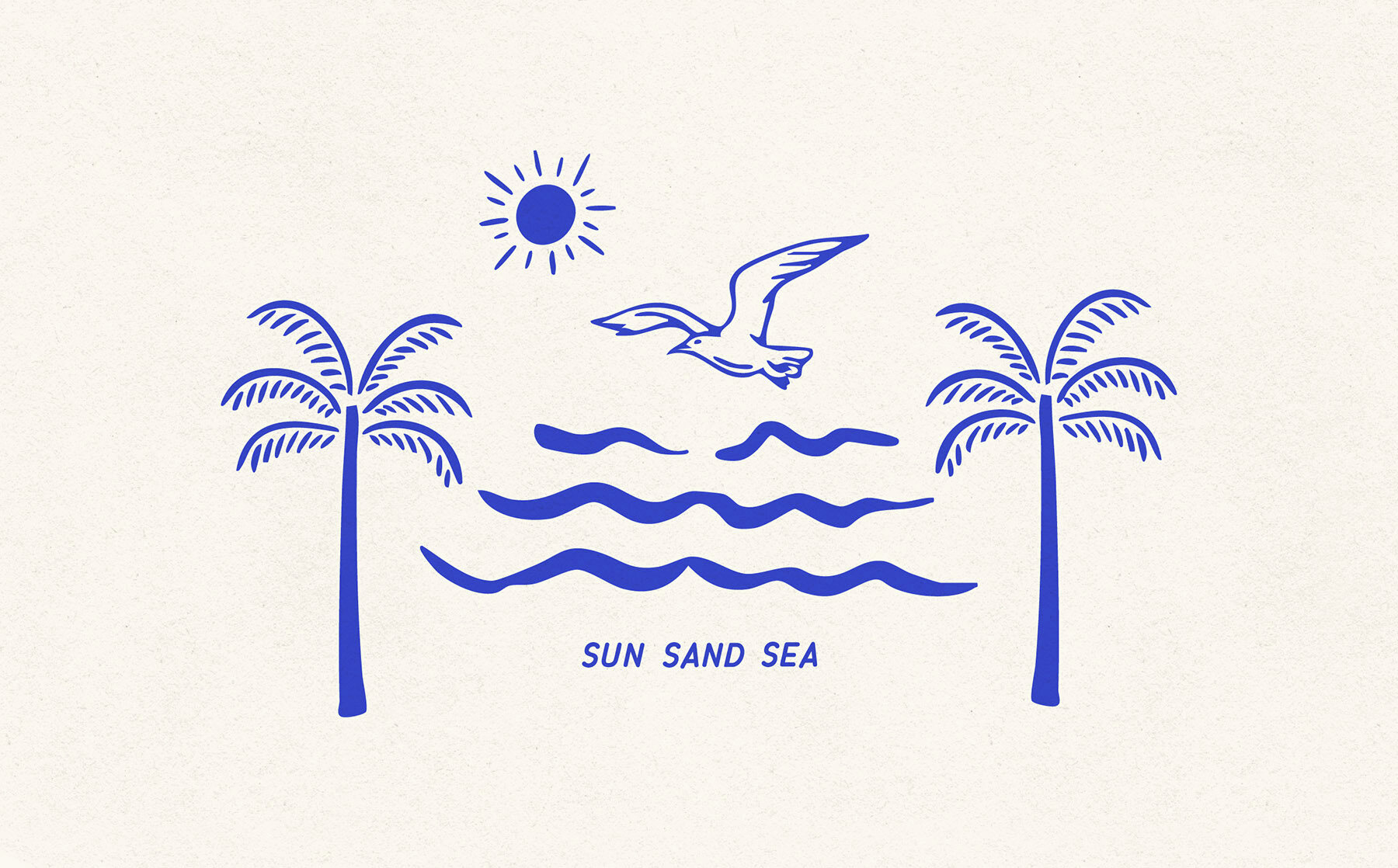 Beach Illustration Set 4