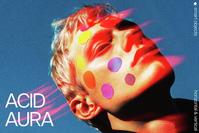 Acid Aura Blur Photo Effect
