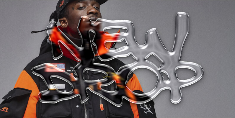 Liquid Glass Drip Text Effect     PSD Template