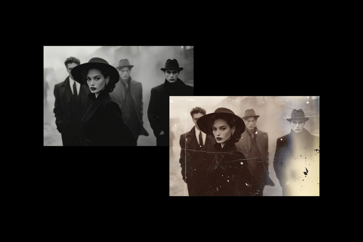 Worn Vintage Photo Effect 2