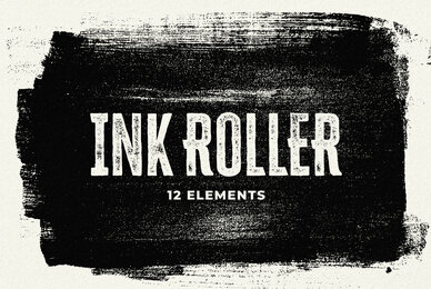 Ink Roller Strokes