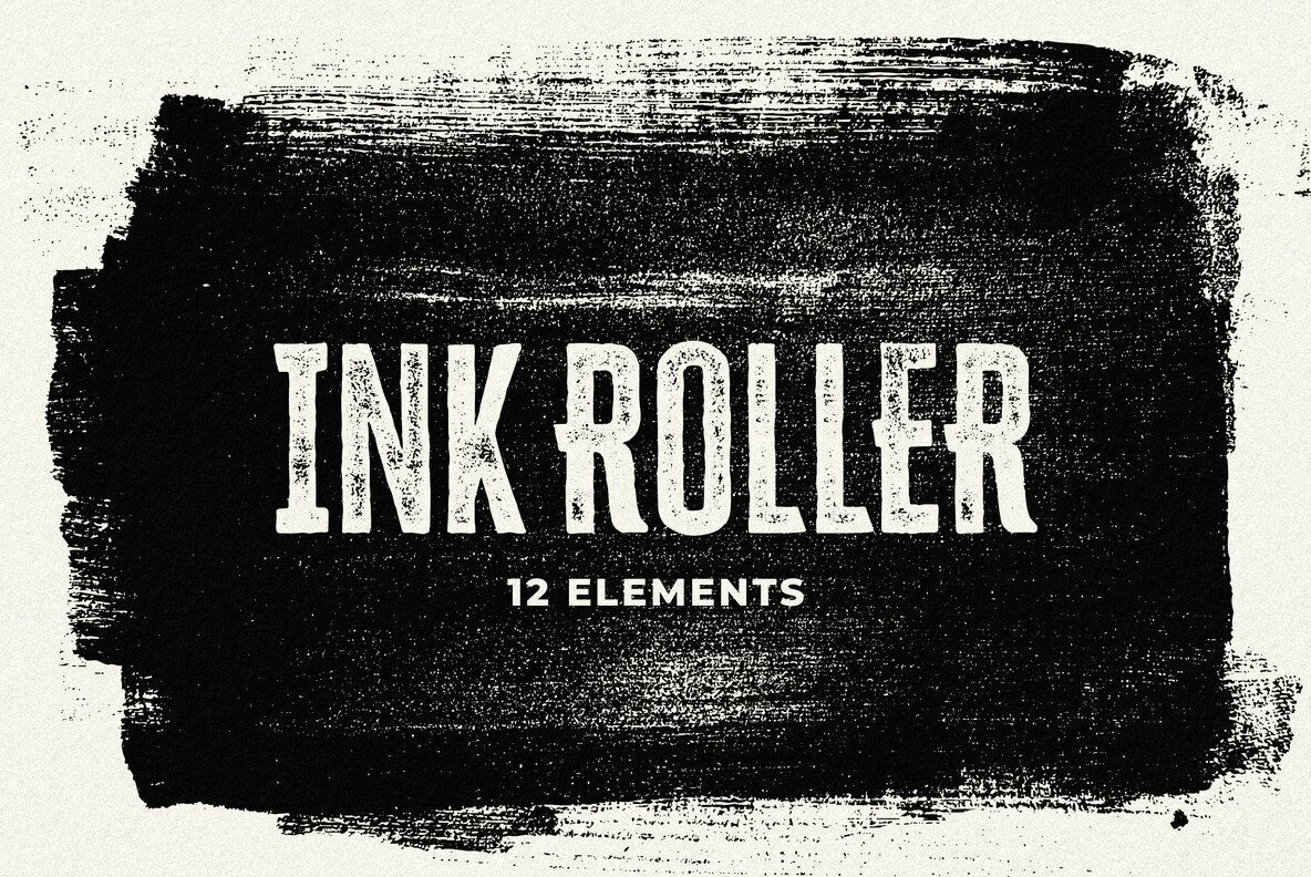 Ink Roller Strokes 1