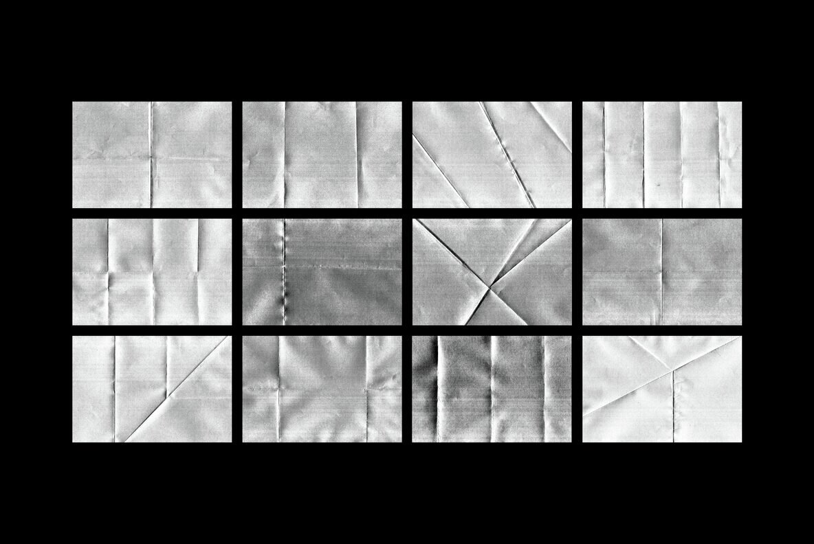 Folded Halftone Textures Collection 3