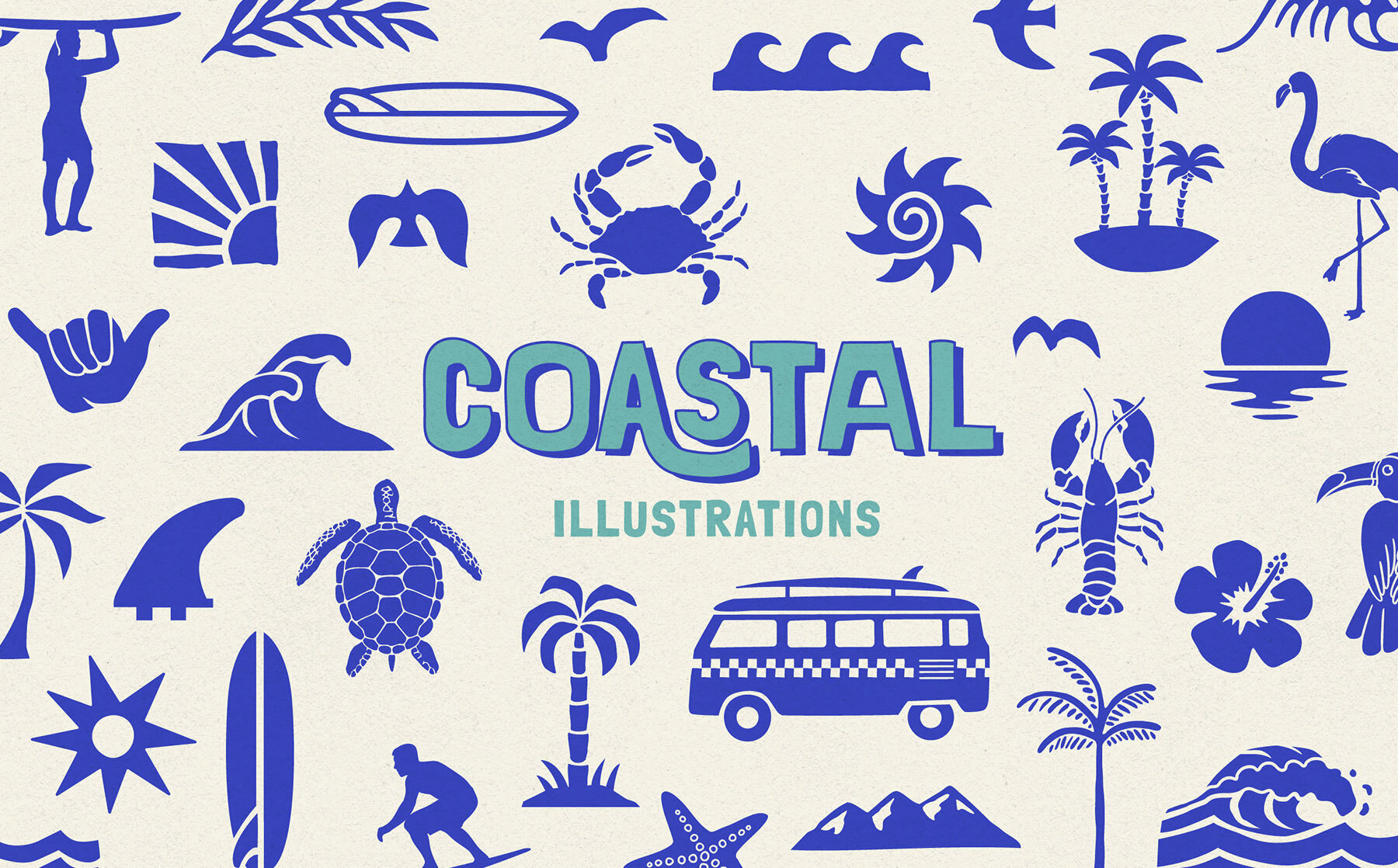 Coastal Illustrations 1