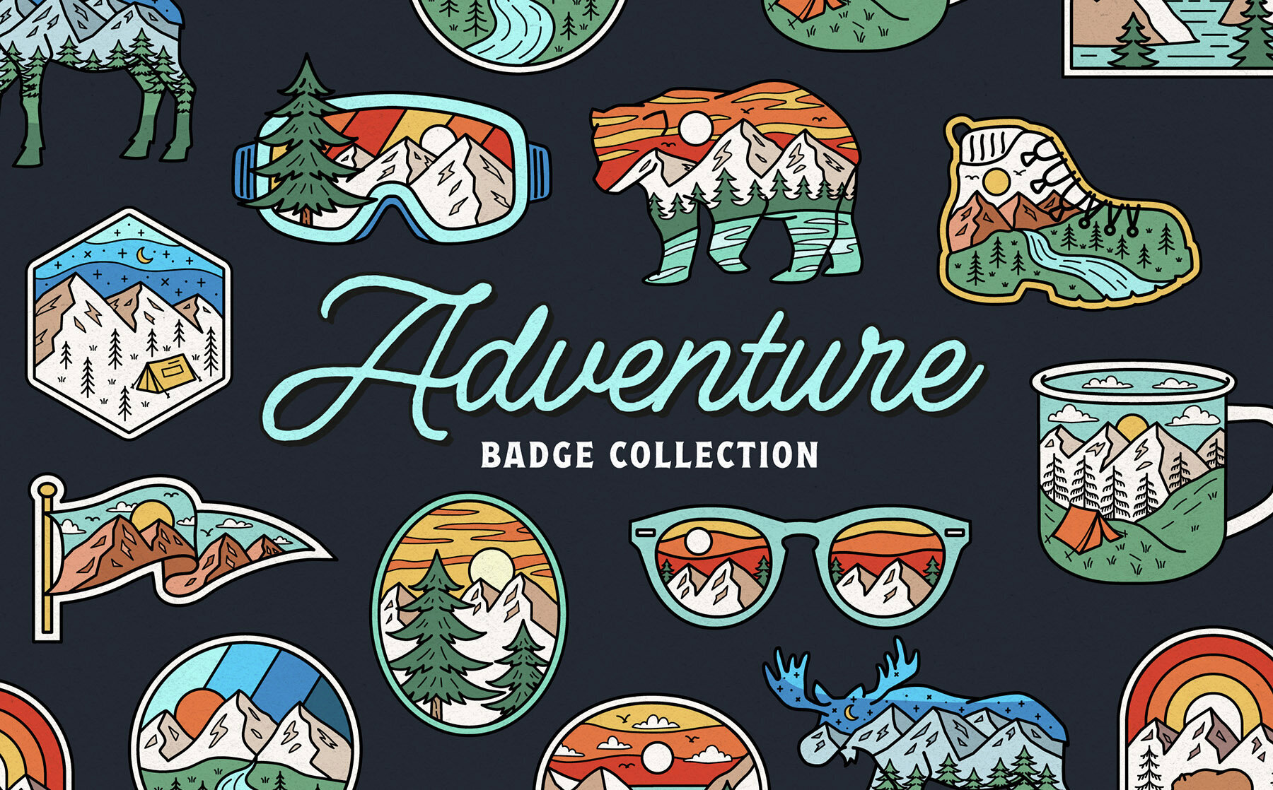 Adventure Badge Collection 1