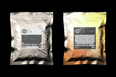 Mailing Package Bag Mockup