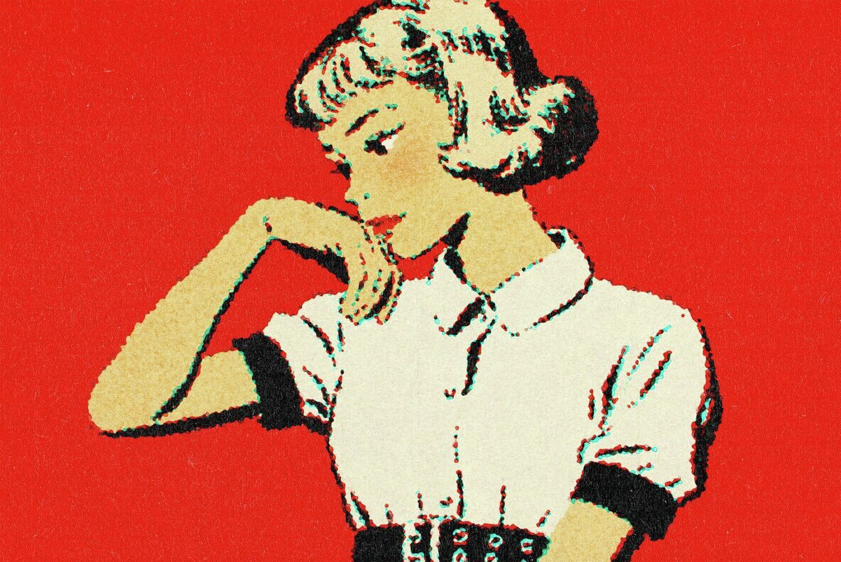 Retro Misprint Design Effect 7