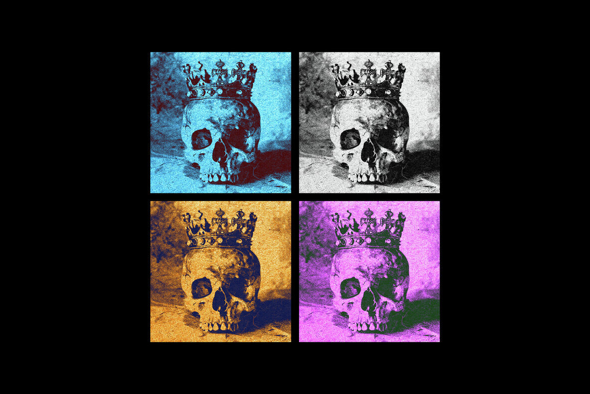 Noise Risoprint Photo Effect 2