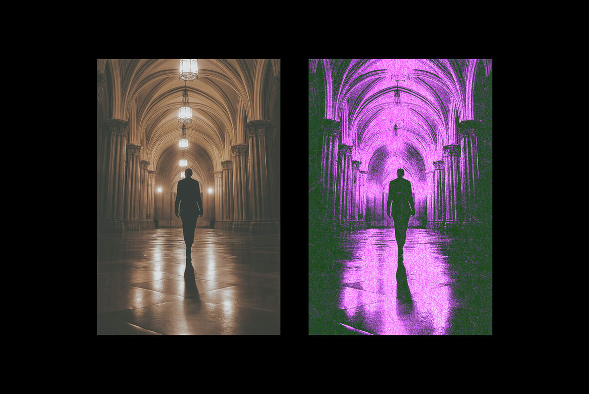 Noise Risoprint Photo Effect 4