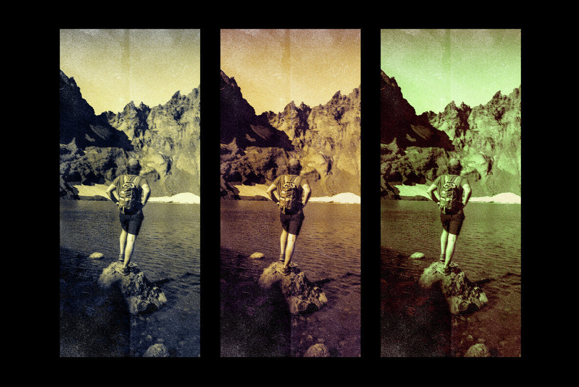 Grunge Print Photo Effect 2