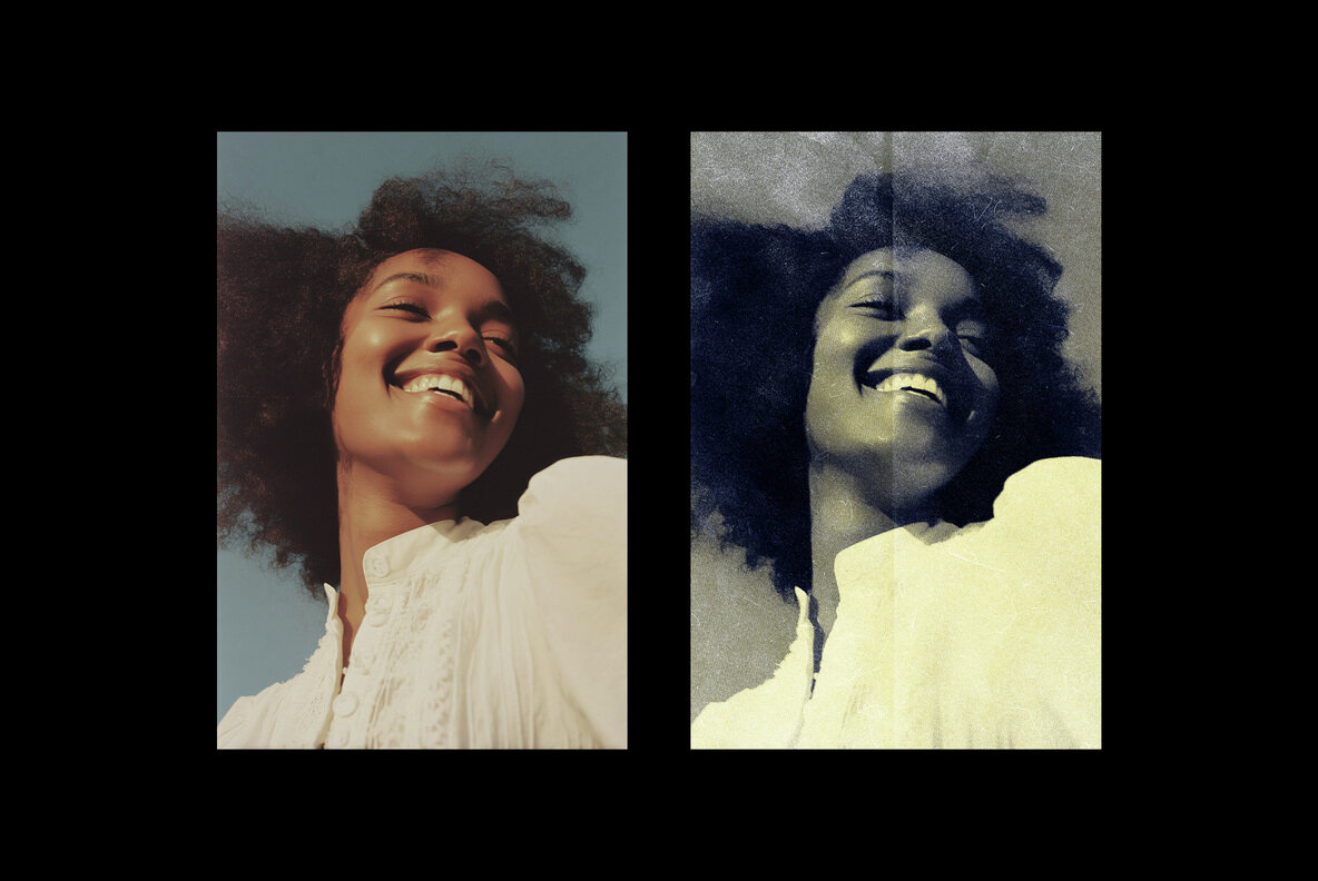 Grunge Print Photo Effect 5