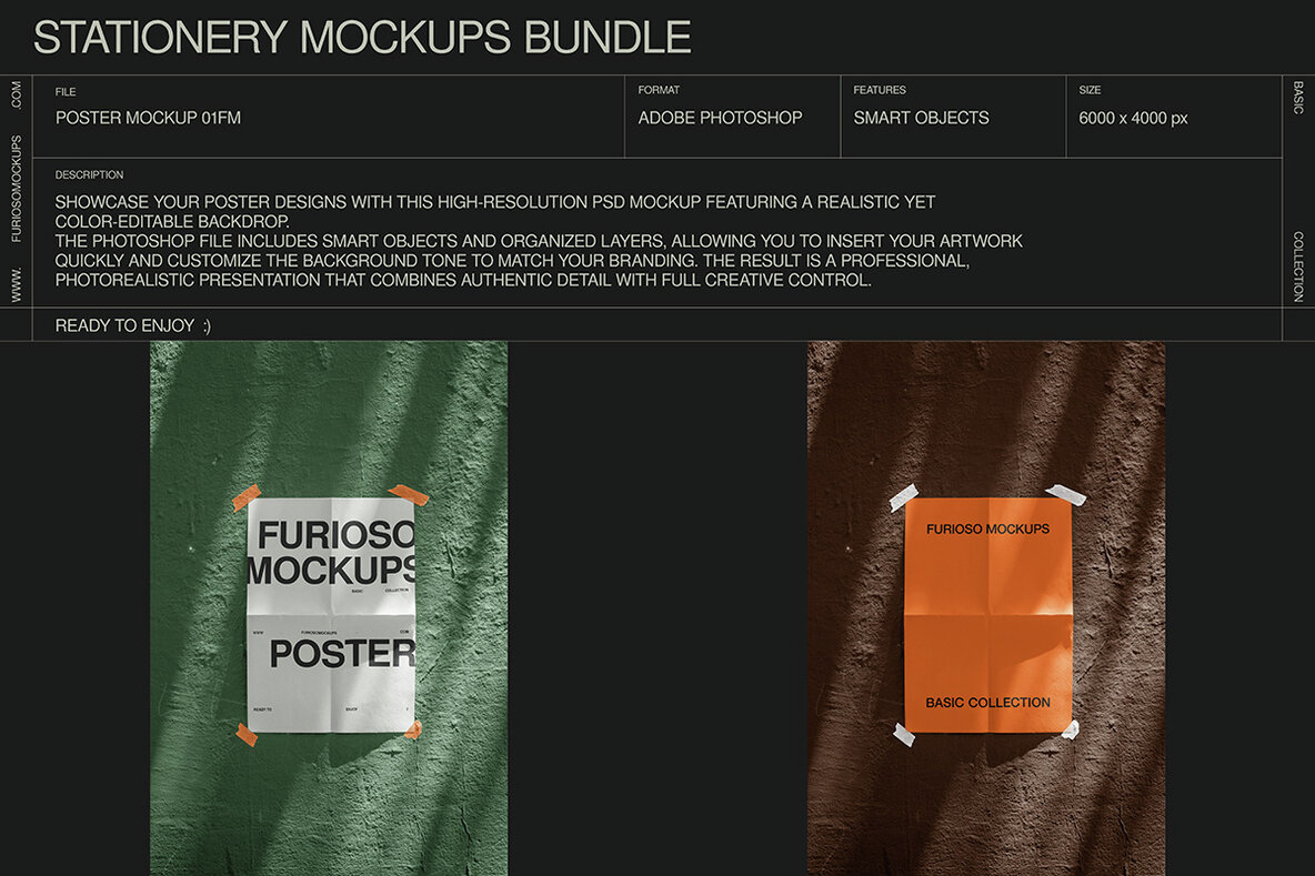 Stationery Mockups Bundle 10