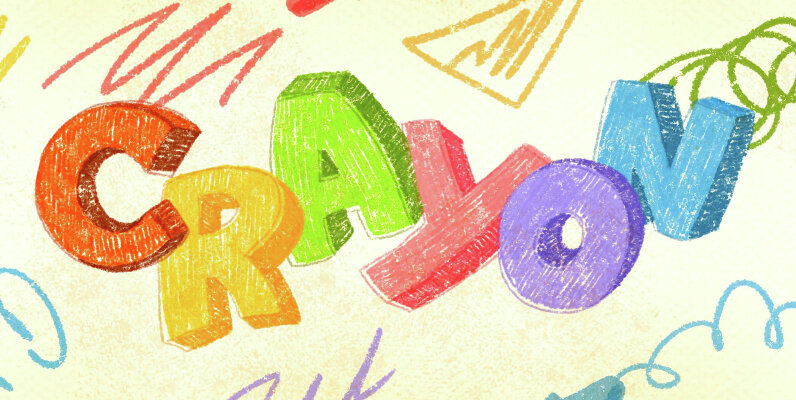 Joyful Crayon Procreate Brushes