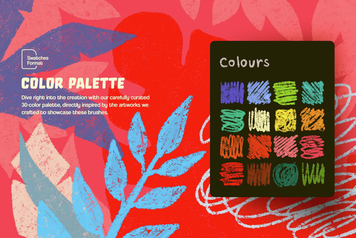 Joyful Crayon Affinity Brushes 9