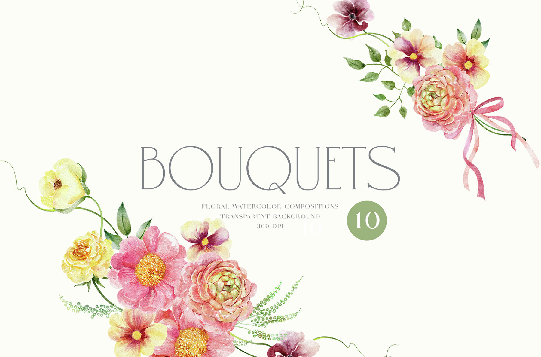 APRIL   Watercolor Spring Collection 2