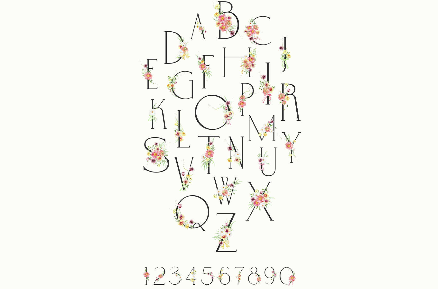 APRIL   Watercolor Spring Collection 8