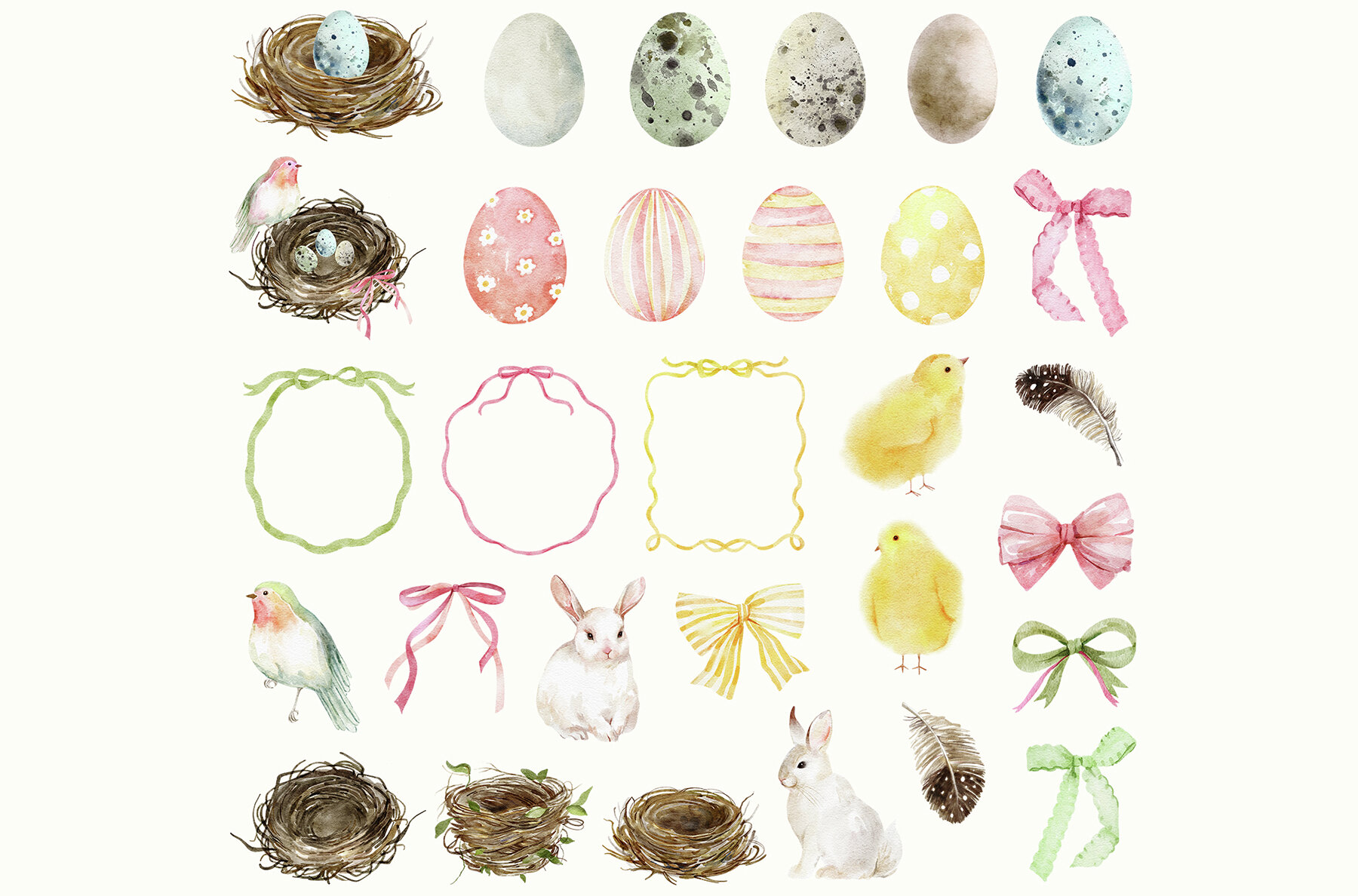 APRIL   Watercolor Spring Collection 9