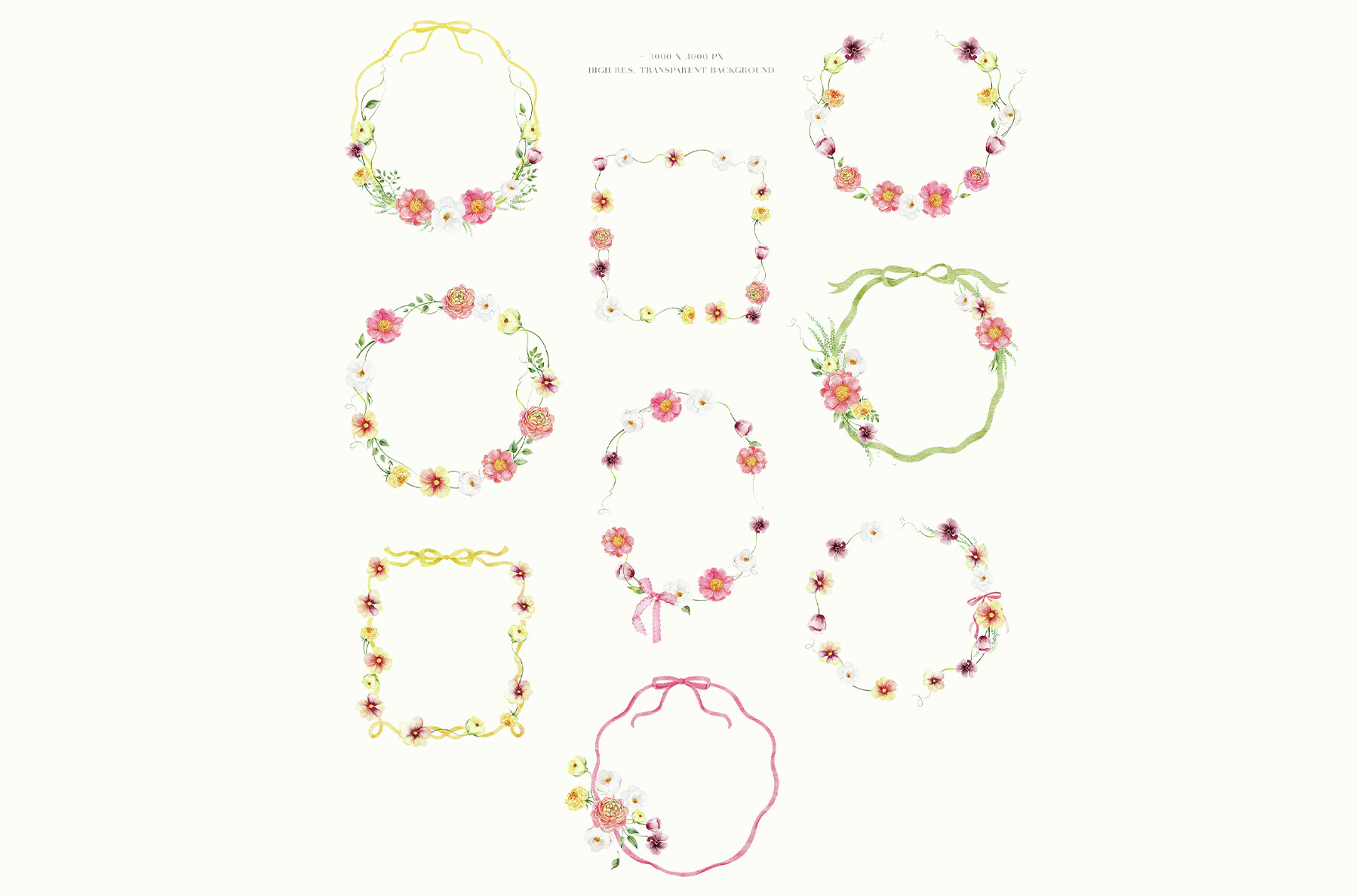 APRIL   Watercolor Spring Collection 10