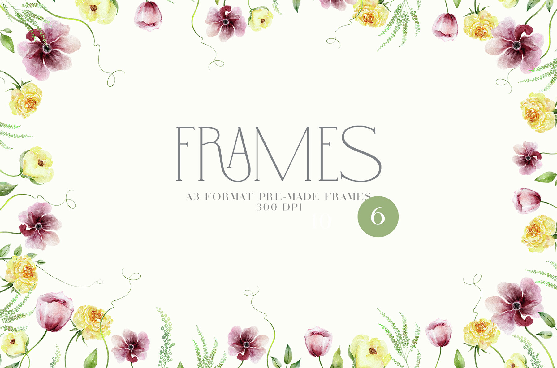 APRIL   Watercolor Spring Collection 11