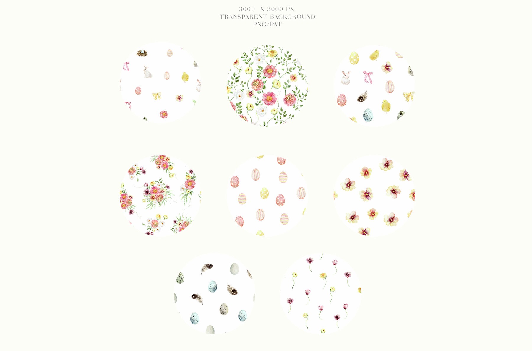 APRIL   Watercolor Spring Collection 14