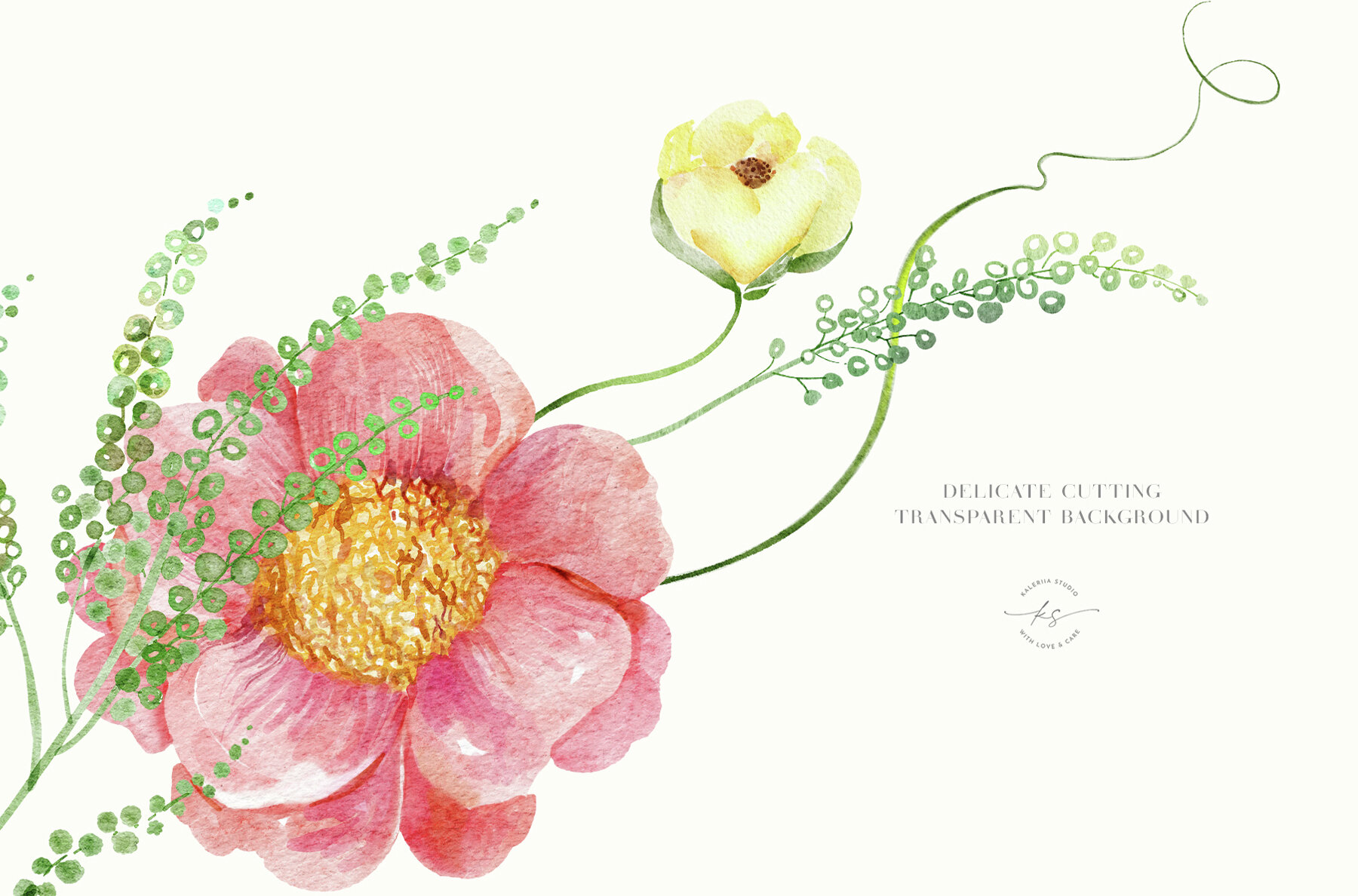 APRIL   Watercolor Spring Collection 17