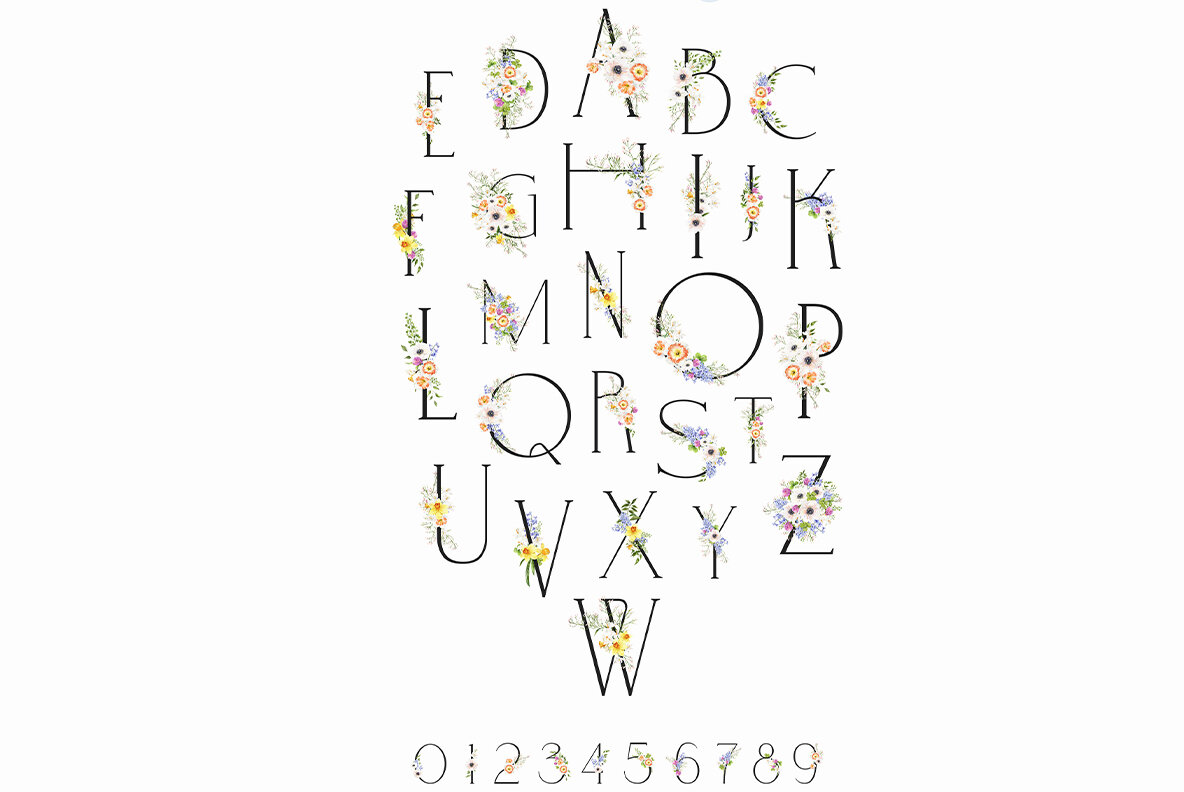 March   Watercolor Spring Collection 5