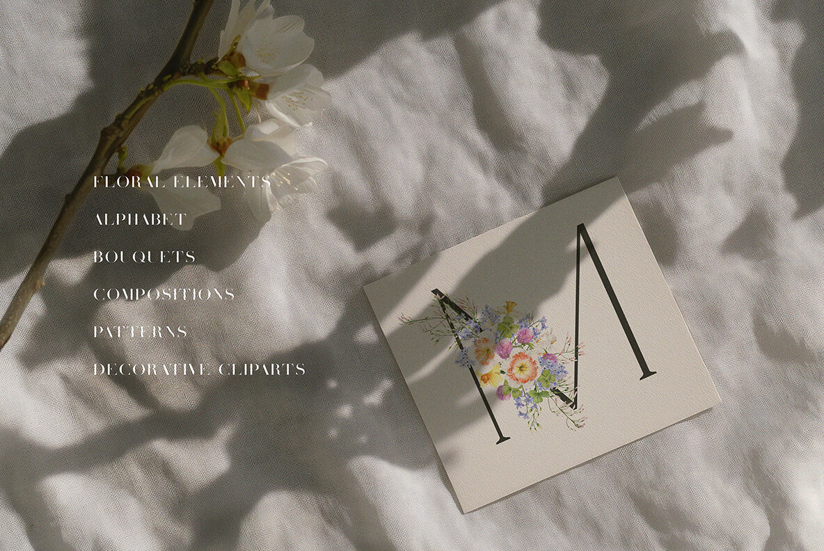 March   Watercolor Spring Collection 11