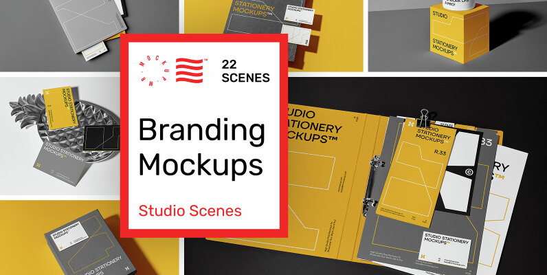 Studio Stationery Mockups