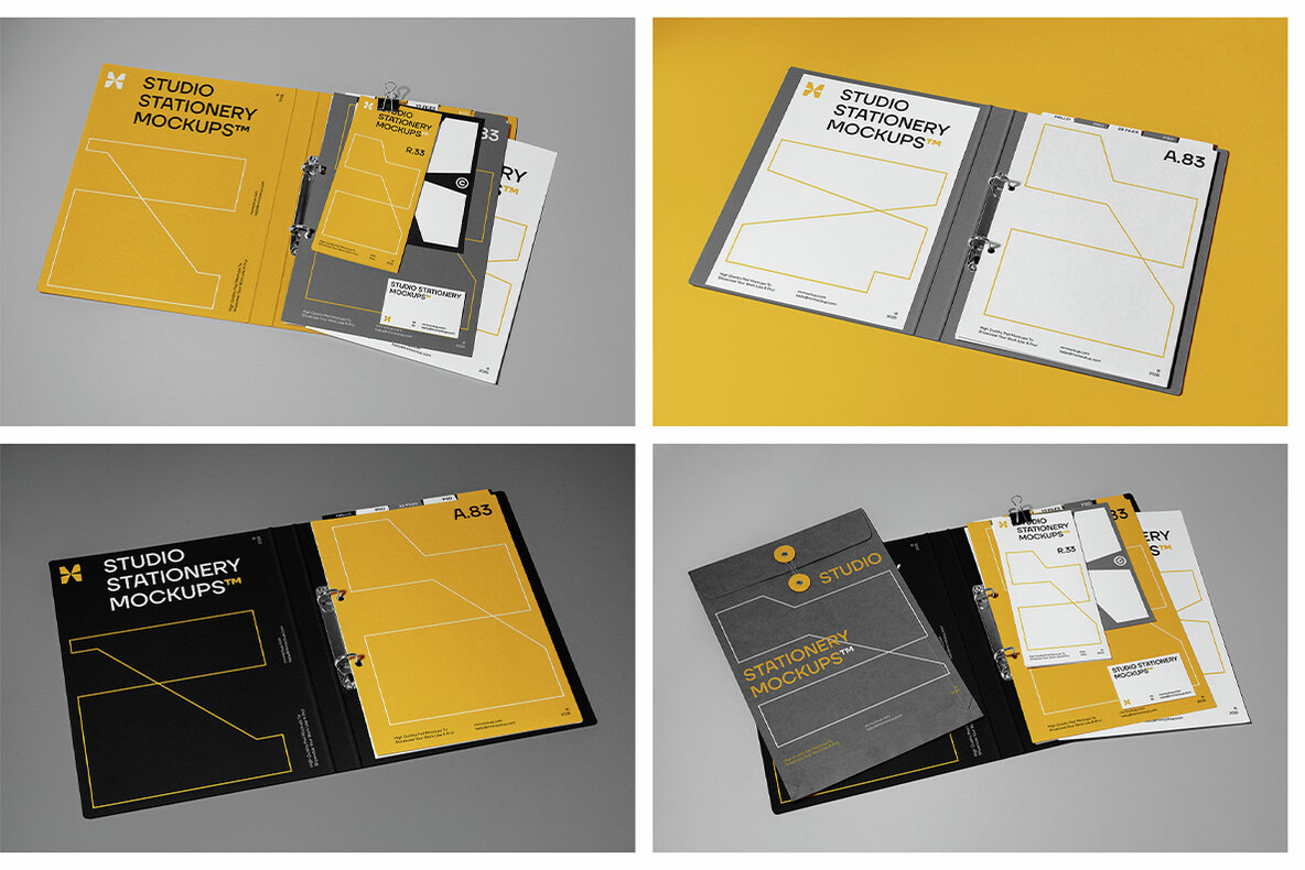 Studio Stationery Mockups 6