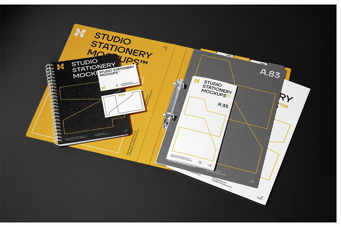 Studio Stationery Mockups 7