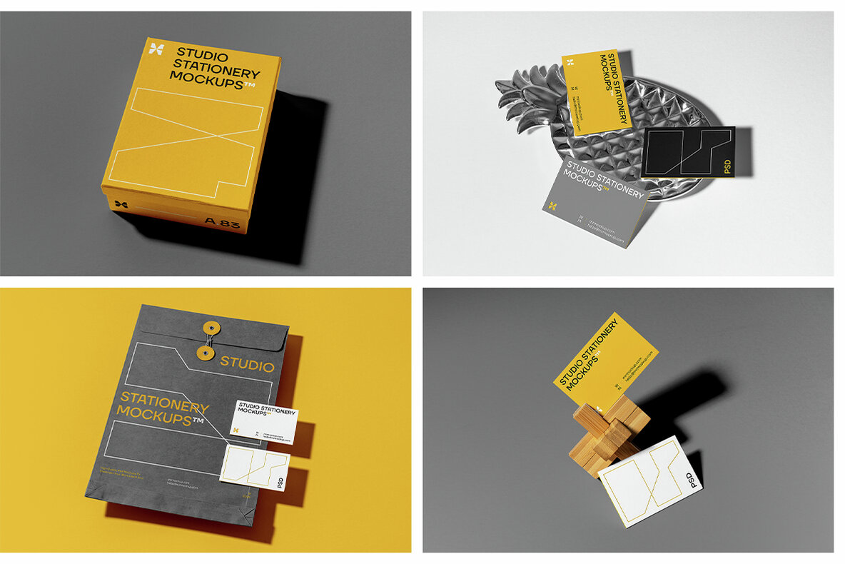 Studio Stationery Mockups 8