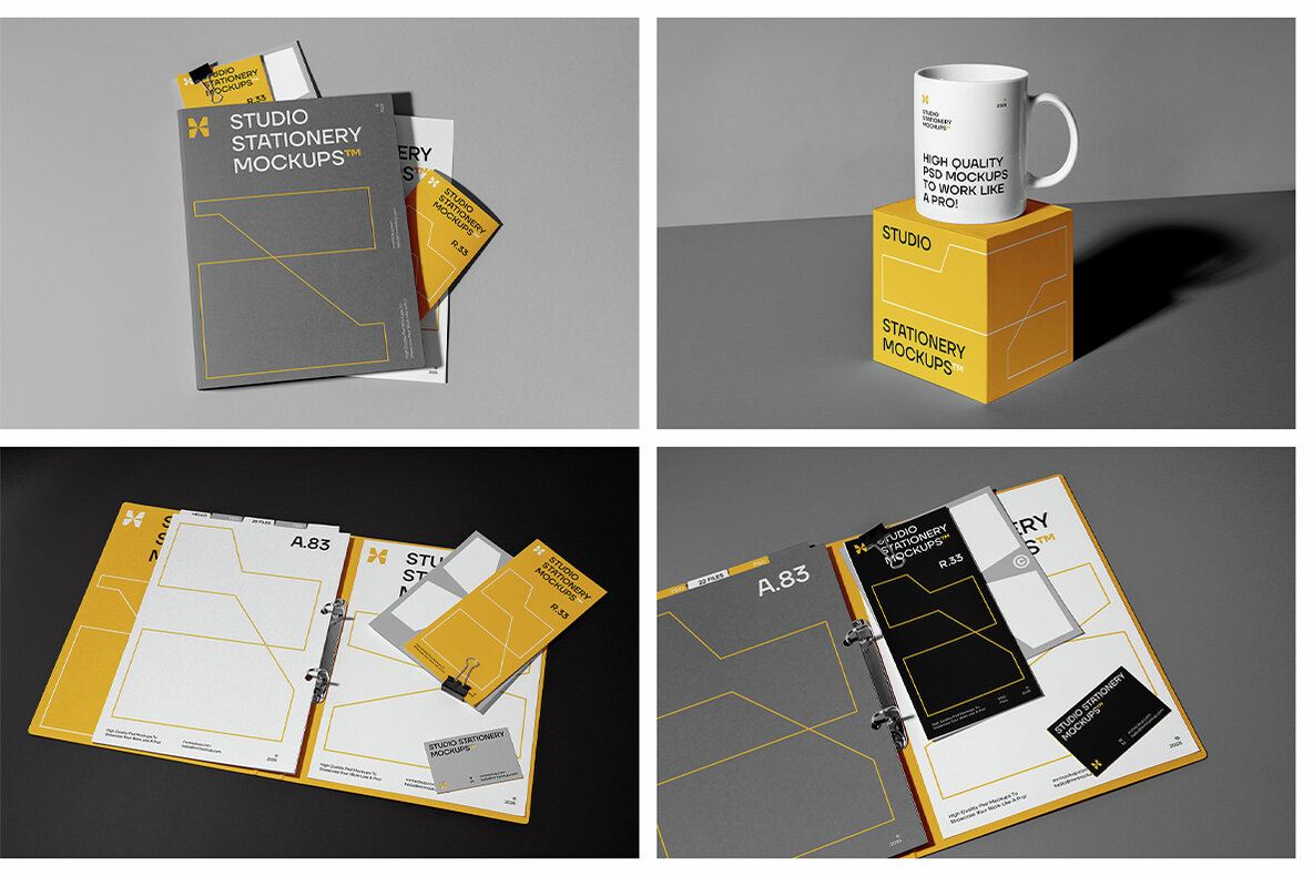 Studio Stationery Mockups 10