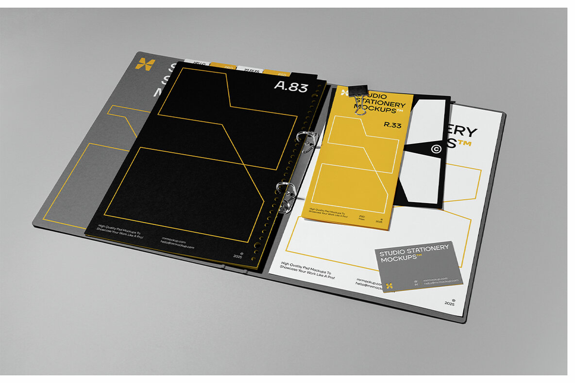 Studio Stationery Mockups 13