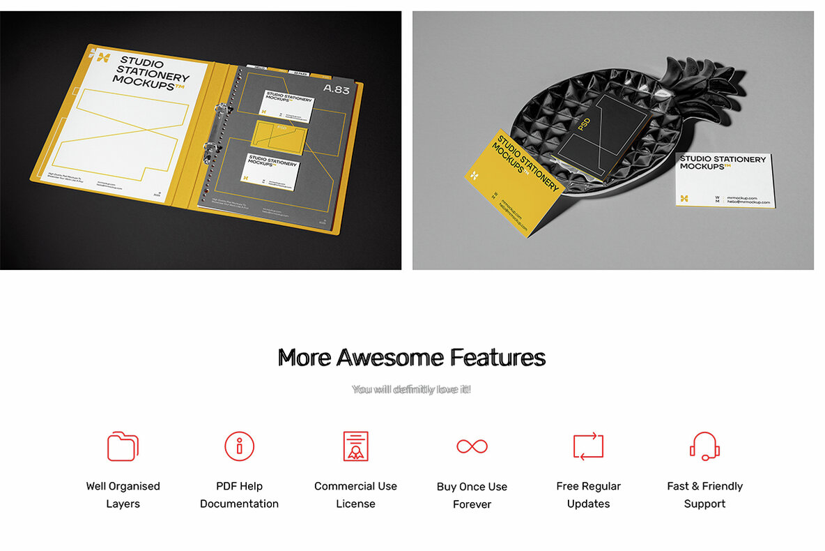 Studio Stationery Mockups 14